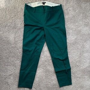 Women’s J.Crew Minnie Green Pants